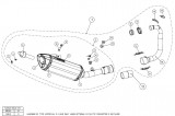 Kompletní výfukový systém Akrapovič Yamaha MT-125 (14-17)