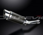 Výfuk Delkevic Aprilia RSV 1000R Mille (98-03) Carbon 200mm