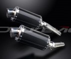 Výfuky Delkevic Honda CBF 1000 (06-10) Carbon 225mm