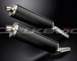 Výfuky Delkevic Honda VTR 1000 F (97-05) Carbon 450mm