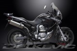 Výfuk Delkevic Honda XL 700 V Transalp (08-13) Nerez Tri-ovál 420mm