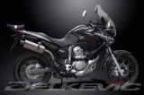 Výfuk Delkevic Honda XL 700 V Transalp (08-13) Nerez Tri-ovál 320mm