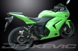 Výfuk Delkevic Kawasaki Ninja 250 R (08-12) Carbon 225mm