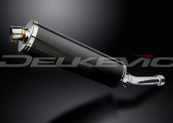 Výfuk Delkevic Kawasaki Z 750 S / R (07-14) Carbon 450mm