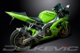 Výfuk Delkevic Kawasaki ZX-6R Ninja (03-04) Carbon 225mm