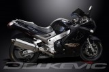 Výfuky Delkevic Kawasaki ZZR 1200 (02-05) Nerez Tri-ovál 420mm