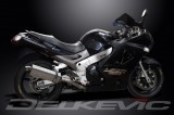Výfuky Delkevic Kawasaki ZZR 1200 (02-05) Nerez Tri-ovál 320mm