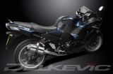 Výfuky Delkevic Kawasaki ZZR 1400 (06-07) Nerez 225mm