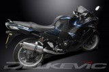 Výfuky Delkevic Kawasaki ZZR 1400 (06-07) Nerez 350mm