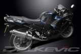 Výfuky Delkevic Kawasaki ZZR 1400 (06-07) Nerez 450mm