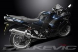 Výfuky Delkevic Kawasaki ZZR 1400 (08-11) Nerez 450mm