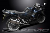 Výfuky Delkevic Kawasaki ZZR 1400 (08-11) Nerez Tri-ovál 320mm