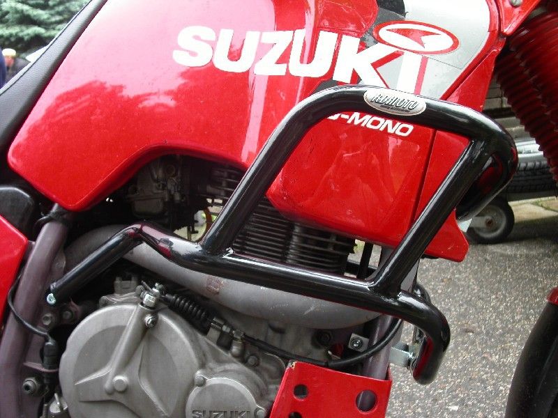 Padací rámy Suzuki DR 750 Big (88-90) Černé RD moto
