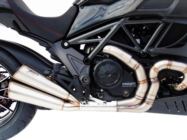 Výfuk Zard Ducati Diavel Nerez Limited Edition