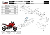 Výfuk Mivv Ducati Multistrada 1200 (15-17) Suono Black