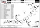 Kompletní výfukový systém Mivv BMW S 1000 RR (09-14) Speed Nerez