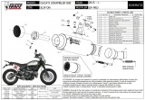 Výfuk Mivv Ducati Scrambler 800 Icon / Classic (15-16) GP PRO Carbon