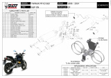 Výfuky Mivv Yamaha MT-03 (06-14) GP Black