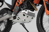 Kryt motoru KTM 690 Enduro - stříbrný SW Motech