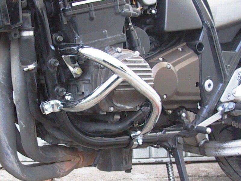 Padací rámy Kawasaki ZRX 1200 černé Fehling