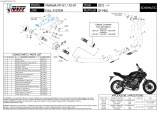 Kompletní výfukový systém Mivv Yamaha MT-07 (14-20) GP Pro Black
