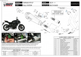Kompletní výfukový systém Mivv Yamaha MT-07 (14-20) Delta Race Nerez