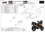 Výfuky Mivv KTM SuperMoto 990 SMT (09-13) Oval Carbon