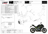 Výfuk Mivv Kawasaki Z 900 A2 (17-22) MK3 Carbon