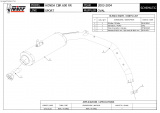 Výfuk Mivv Honda CBR 600 RR (03-04) Nerez