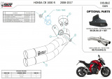 Výfuk Mivv Honda CB 1000 R (08-17) Double Gun Black