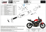 Výfuk Mivv Honda CB 500 F (19-23) GP PRO Carbon